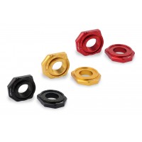 CNC Racing Billet Chain Adjuster Blocks for the Ducati DesertX, Multistrada V4, 1200 / 1260 Enduro, 950, V2, and Panigale 899 / 959 CNC Racing Billet Chain Adjuster Blocks for the Ducati DesertX, Multistrada V4, 1200 / 1260 Enduro, 950, V2, and Panigale 899 / 959